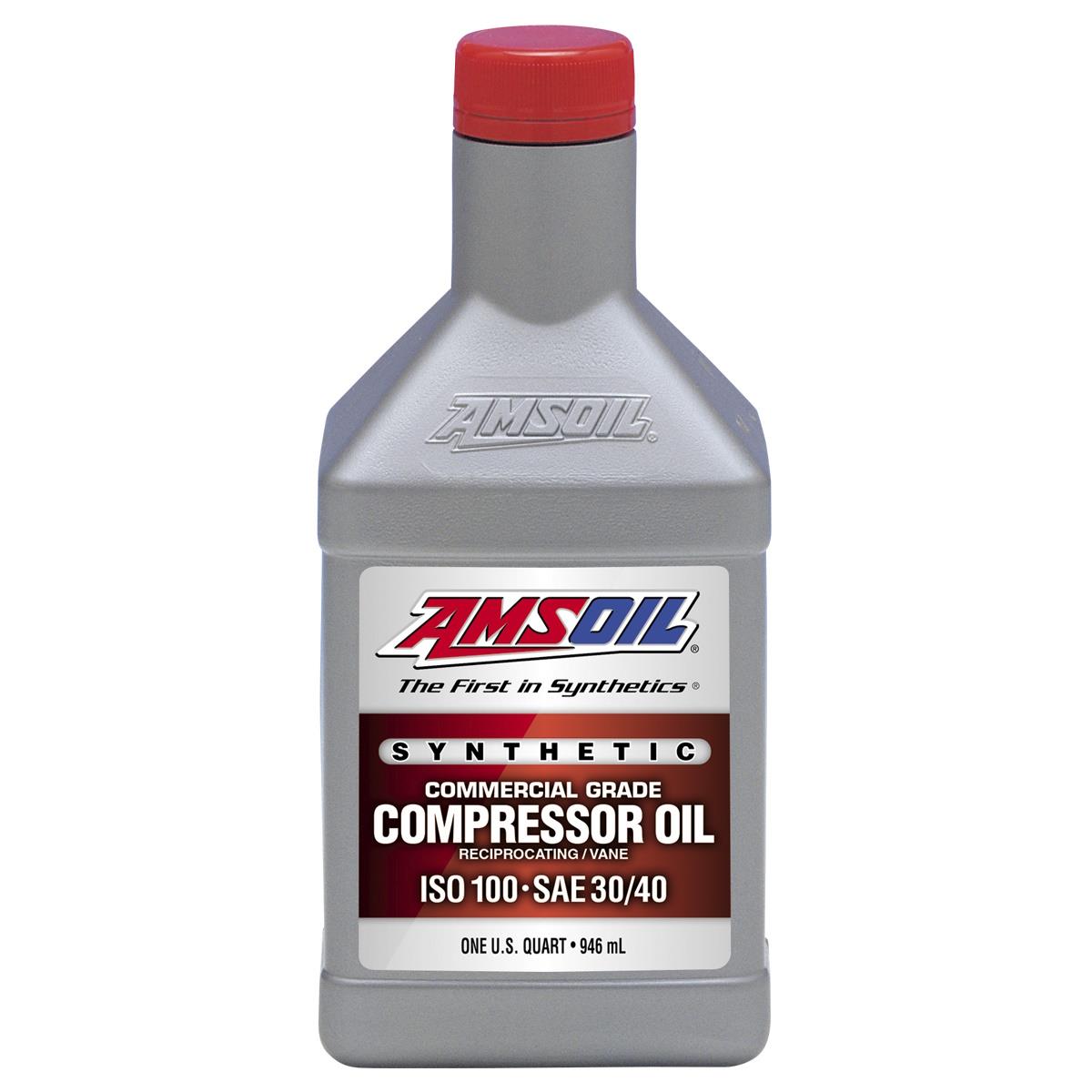 AMSOIL Synthetic Compressor Oil - ISO 100, SAE 40