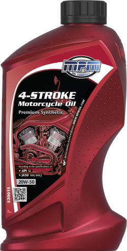 MPM 4-Stroke 20W50 Motorcycle Oil Premium Synthetic | 1 l