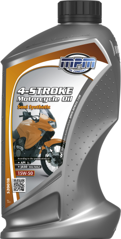 MPM 4-Stroke 15W50 Motorcycle Oil Semi Synthetic | 1 l