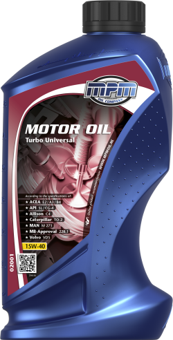 MPM Motor Oil 15W40 Turbo Universal | 1 l