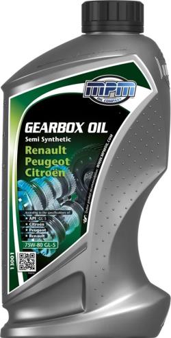MPM Gearbox Oil 75W80 GL-5 Semi Synthetic RPC | 1 l