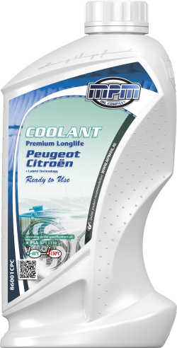 MPM Coolant -40&#176;C Citro&#235;n / Peugeot Premium Longlife  Ready to Use | 1 l