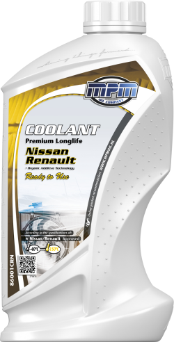MPM Coolant -40&#176;C Renault / Nissan Premium Longlife Ready to Use | 1 l