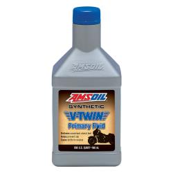 AMSOIL 100% Synthetic V-Twin Primary Fluid | 1 qt
